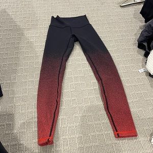 Lululemon wonder under ombré tight